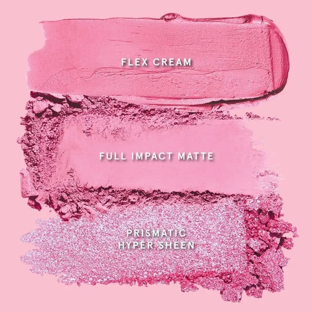 One/Size NEW CHEEK CLAPPER 3D BLUSH TRIO PALETTE in Attention Seeker